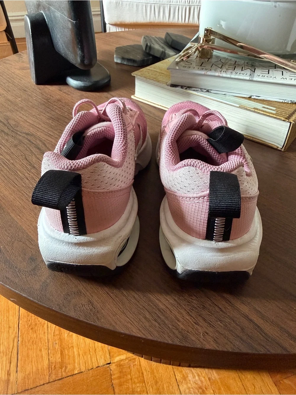 Nike Kids Pink & White Sneakers